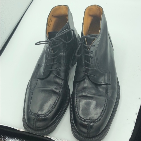 SANDRO MOSCOLONI MEN’S LEATHER ANKLE BOOT SPAIN - Picture 2 of 11